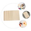 TEHAUX 20pcs Unfinished Basswood Planks for Crafts Projects Model Making