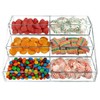 Clear Acrylic 3-Tier Organizer with 6 Equal Compartments – Countertop