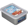 Taniguchi Metal 233157 Aluminum Storage Container with Lid, Deep, Medium