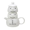 Sun Art SAN201 "Tea for Two" Tea Set, Tea Pot