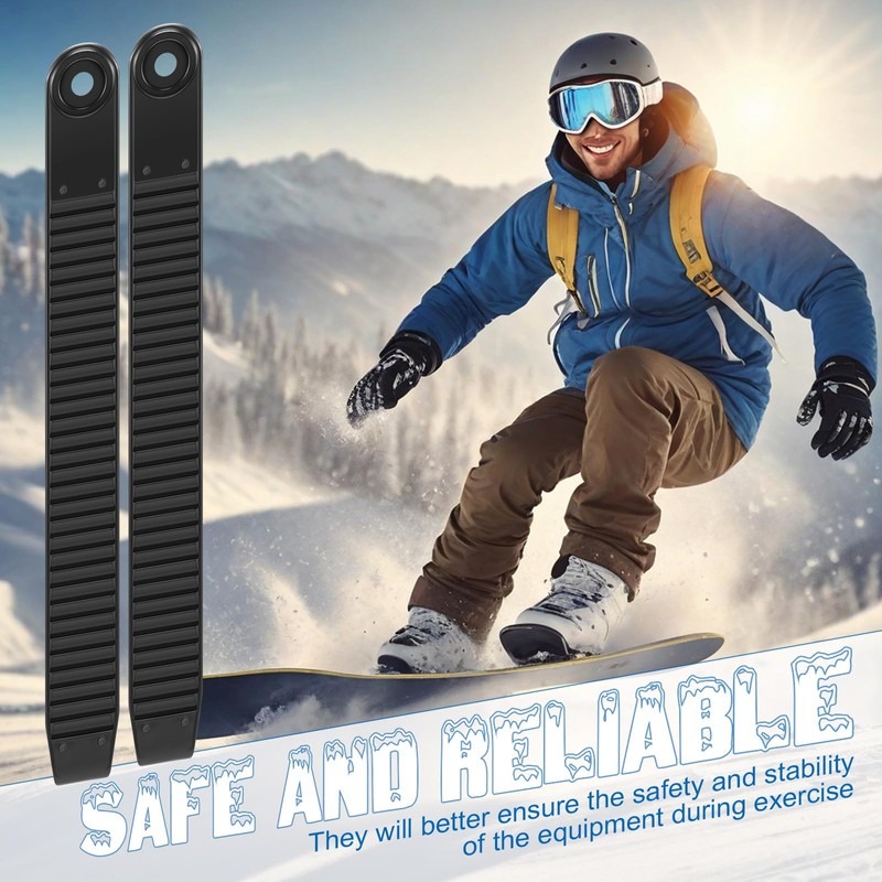 Knitgrip 12 Pcs Snowboard Ankle Ladder Strap Binding 7.8 x