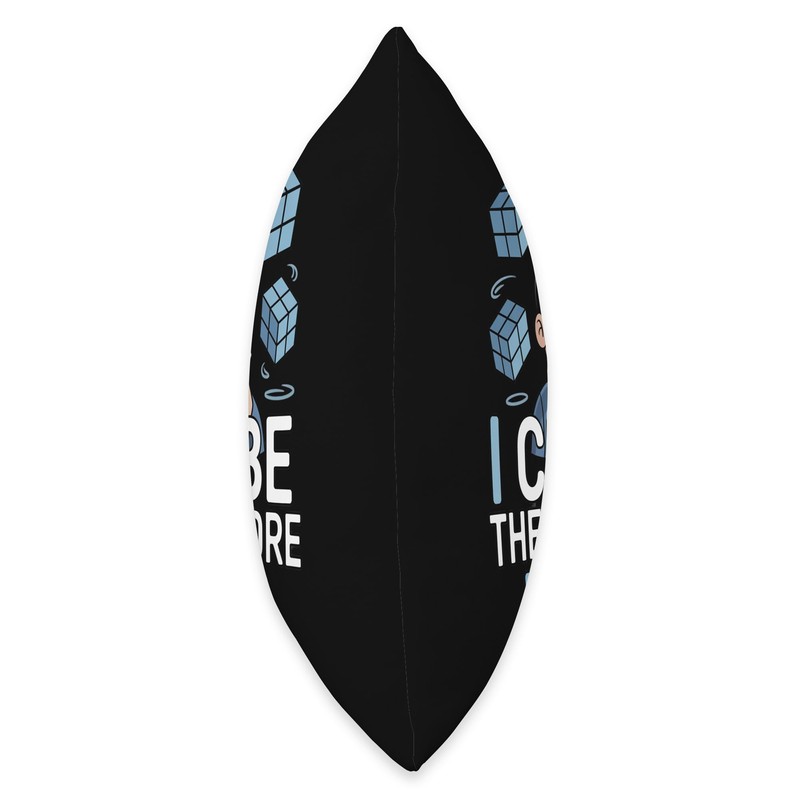 I Cube Therefore I Am Puzzle Master Speed Cubing Throw