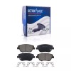 Front Rear Ceramic Brake Pads Kit for 2011 2012-2015 Hyundai
