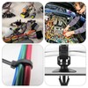 Abizarch 290Pcs Car Wire Harness Routing Clip Assortment Kit 5