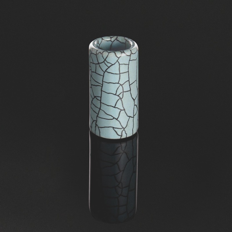 Soft Blue Guitar Slide By Star Singer Slides (Large)