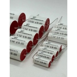 JFcomponents 1.0uF 400V MKP Metallized Poly Capacitor for crossover.