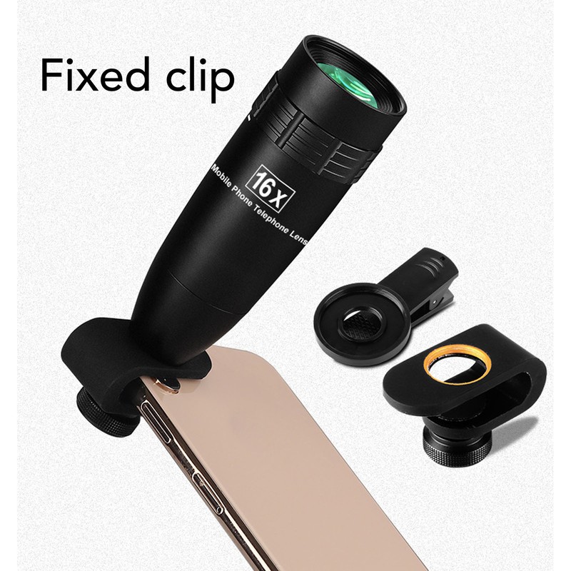 16X Phone Telephoto Lens Cell Phone Camera Lens Kit Multi