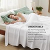Bedsure Cooling Cotton Waffle Queen Size Blanket - Lightweight Breathable