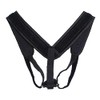 chi-enterprise Back Exercise Belt with Velcro Fastening, Posture Correction for