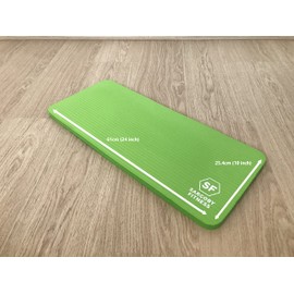 Sargoby Fitness Pilates Knee Pad Cushion 0.6 inch Thick yoga knee cushion to Provide Relief to Knees Elbows Forearms & Wrists Workout Knee mat