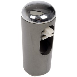 Dorman 926-327 Automatic Transmission Shift Lever Knob Compatible with Select Ford/Lincoln Models, Dark Gray and Chrome