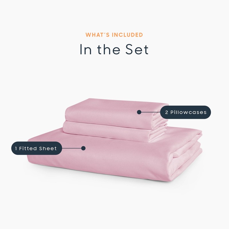 Wake In Cloud - Queen Fitted Sheet Set, 1000TC Ultra