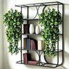 Fake Trailing Plant 2 Pack, Hanging Plant Eucalyptus & Persian