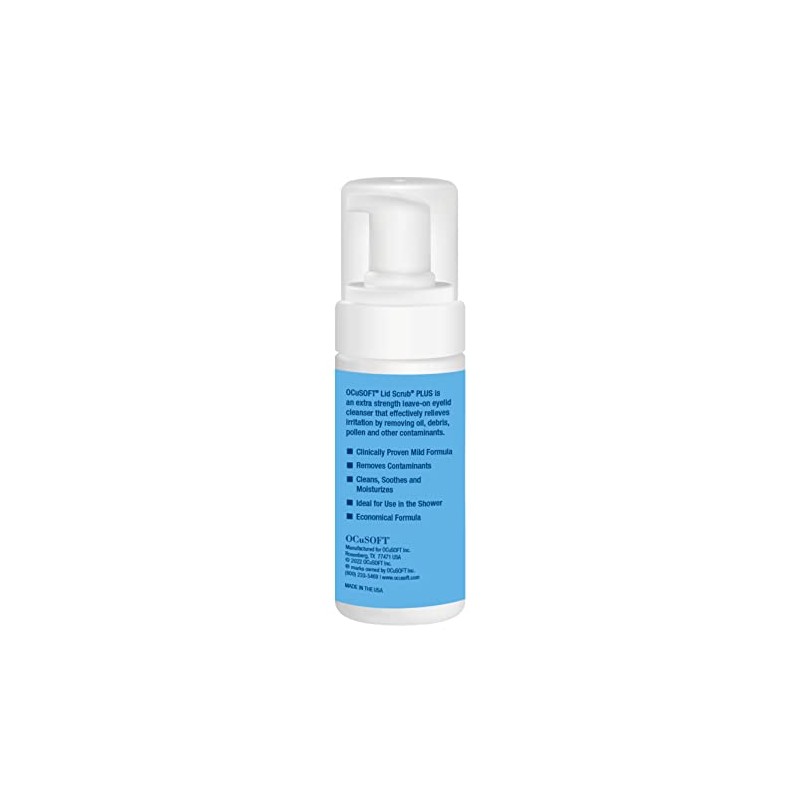 OCuSOFT Lid Scrub Foam Plus, 1.68 fl oz (50ml)