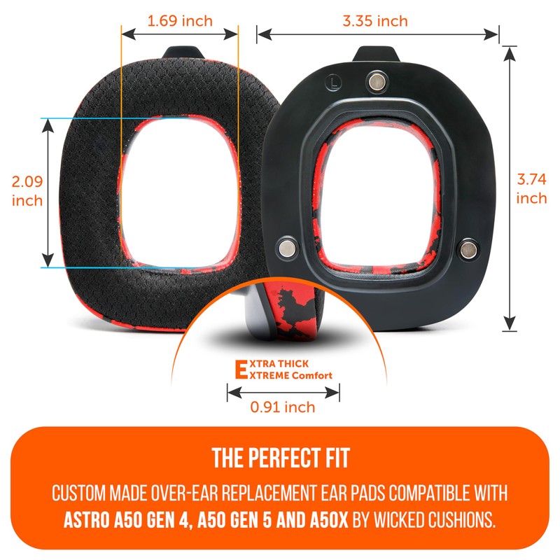 WC Mod Kit A50 - Cooling Gel Earpads + Headband