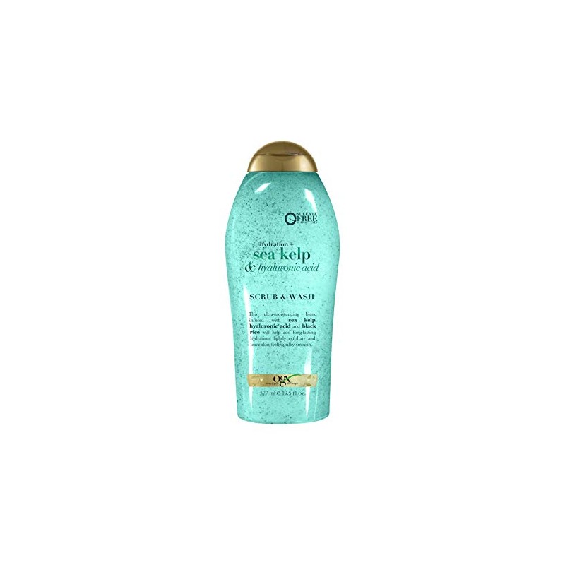 OGX, Body Wash Alga Marina y Ácido Hialurónico, 577 ml