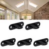 5 PCS Stainless Steel Eye Plate Ceiling Hook Pad Eye