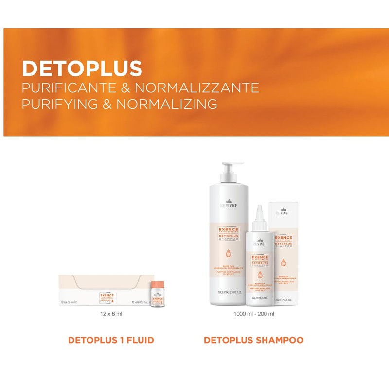 Revivre Exence Detoplus Shampoo | Cleansing & Normalizing Skin Bath