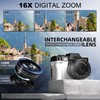 G-Anica Digital Camera, 48MP Cameras for Photography with WiFi &