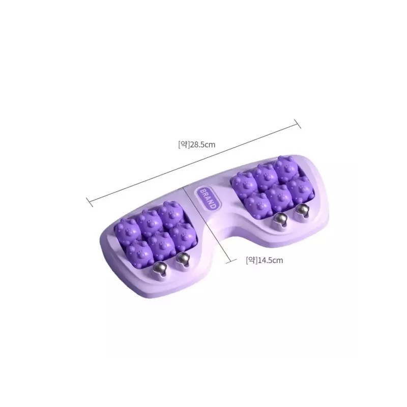 강력한 자기장 지압볼 사무실발마사지기 건강 발안마 장수템 혈행 [그린] Powerful