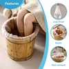 100pcs Pedicure Liners Disposable - Plastic Footbath Spa, Soak Liner