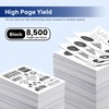 TN850 Toner Cartridges 2BK High Yield Compatible for Brother HL-L6200DW