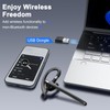 OrcoW Bluetooth Headsets with Dual Mic V5.4 Single wireless Headset