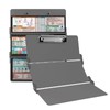 Whitecoat Clipboard® Trifold - EMT Edition (Silver, Trifold)