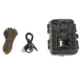 16MP 1080P Infrared Trail Camera Day Night Dual Use 2.0inch TFT Display Photo Taking Video Recording Camera for Animal Observation House Monitoring IP66 Water Proof