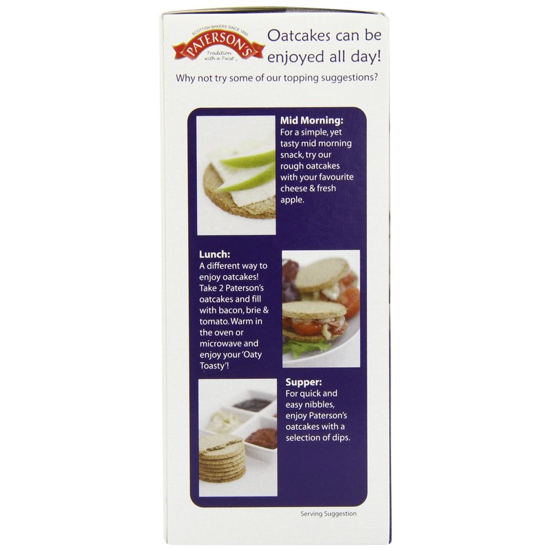 Paterson's Rough Oatcakes 250g
