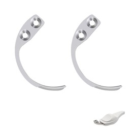 Magnetic Remover for Goods Security, Magnetic Remover for Theft Protection, Handheld Label Remover, Detacher Hook Key for EAS Hard Tag, Safety Label Remover for Clothes, Pack of 2