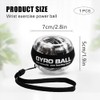 Giroscopios para Ejercicio, JASUVII Antebrazo Ejercitador Gyro Ball, Ejercitador de