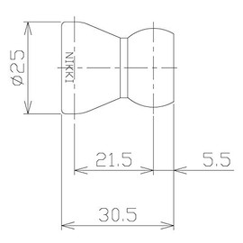 Nikki 84041 Coolant System 1/2 Hose 5.5 inches (140 mm), Pack of 2