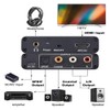 Buerjia ARC Audio Converter,192KHz/ARC to Optical/Coaxial/3.5mm Jack for TV/Projector/Speaker/Soundbar/Amplifier