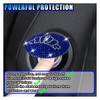 Bling Car Push to Button Cover, Rhinestone Ignition Button Protective
