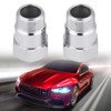 Aramox 2Pcs 32mm M18*1.5 O2 Oxygen Sensor Extender Extension Spacer