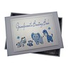 White Cotton Cards Grandparent's Boasting Book Photo Album (Tiny, Blue),12.5x17.5x2.5