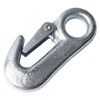 4Pcs Trailer Snap Hook 90mm Iron Tow Hook Safety Chain
