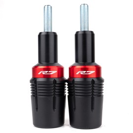 MOWOK Frame sliders For Yamaha R7 YZFR7 2021 2022 2023 2024 2025 Motorcycle Accessories Crash Protection pad Bobbins Pad Falling Protector Frame Sliders YZF-R7 (Red)