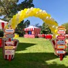 WEEPA 20 Pcs Circus Theme Party Decorations Circus Photo Booth