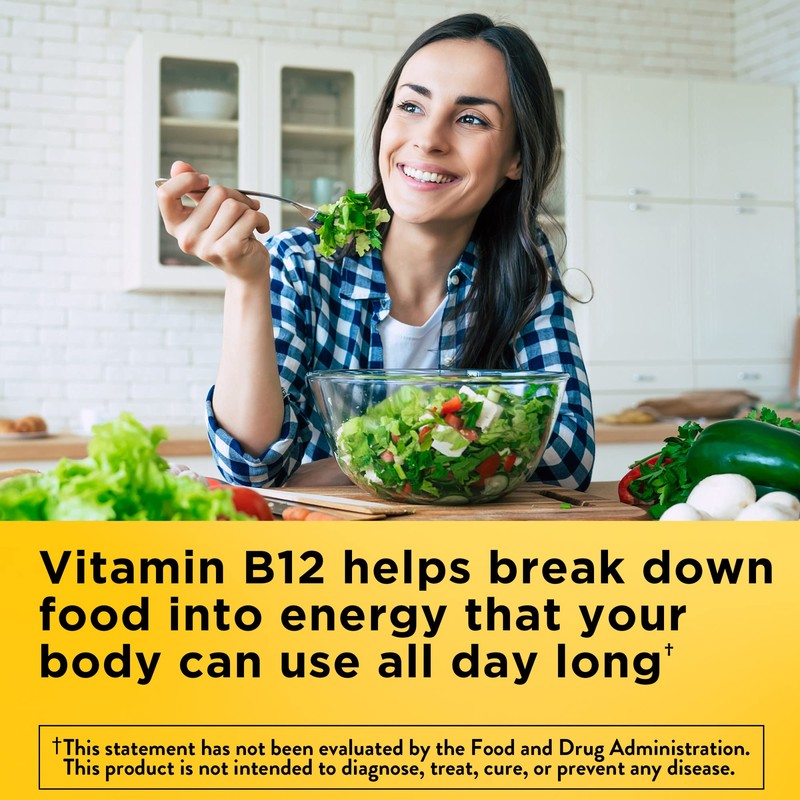 Nature Made Vitamin B12 1000 mcg, Dietary Supplement For Energy