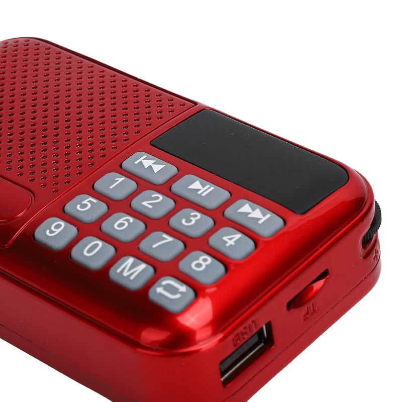 K-89 Multifunction Portable FM Radio USB Audio Player Support Memory