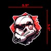 SW Empire Stormtrooper Helmet Sticker Decal Notebook Car Laptop 5.5"x5.5"