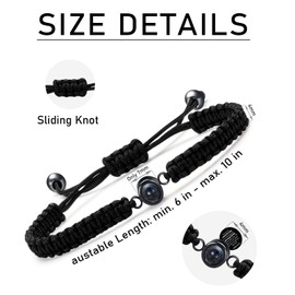 Flvkev Easter Basket Stuffers Gifts for Adult Women Men, Christian Bible Verse Philippians 4:13 Bracelet Scripture Inspirational Quote Religious Gift Easter Stuff