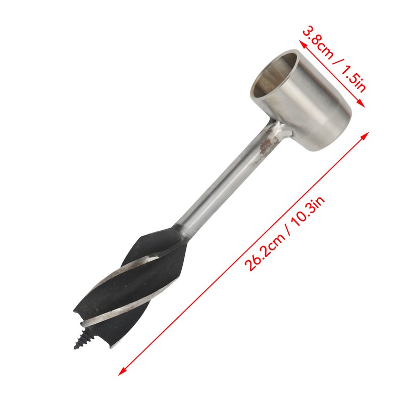 Manual Drill Auger Alloy Steel Wood Hand Auger Wrench Multifunctional