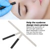 Eyebrow Mapping Kit Ruler Mapping String Pigment Brush Set for