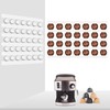 LYMOI 10 Pcs Coffee Pod Holder, Self-Adhesive Mounted Coffee Pod