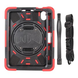 Tablet Protective Case for IOS Mini 6 Rugged Tablet Multifunction Case with Hand Strap Kickstand and Shoulder Strap