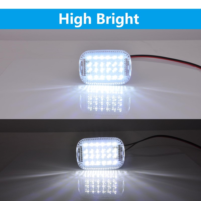 Leolarmen 2Pcs Transit Interior Cabin Courtesy Cargo Lights Compatible with