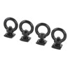 4PCS T Track Mount Tie Down Anchor for Roof Rack,